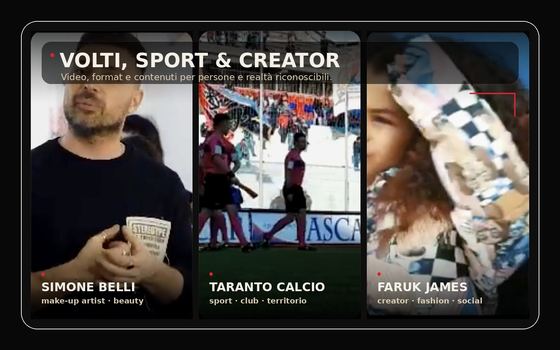 Volti, sport & creator